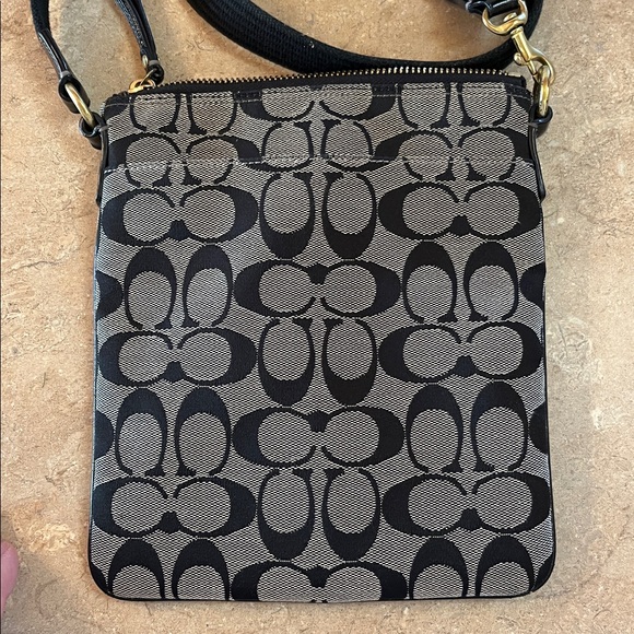 Coach Black and Gray Crossbody Bag - Picture 3 of 9